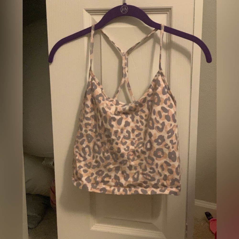 Victoria Secret Pink leopard tank top